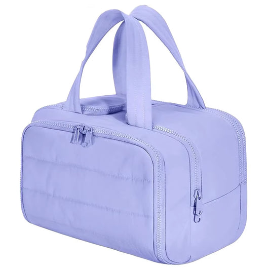 Large Capacity Cosmetic Bag Female Travel Wash Handbag Bathroom Partition Shower Makeup Pouch Waterproof Toiletries Organizer