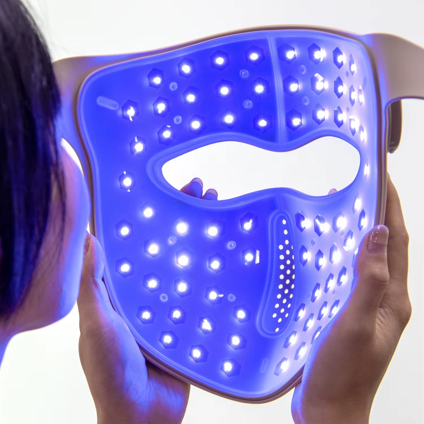 SUNSRED Professional 5D Red Light Therapy Mask 1064Nm for Anti-Aging Skin Rejuvenation Medical LED Facial Beauty Device for Spa
